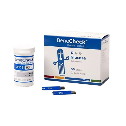 BeneCheck Glucose Test Strips 50