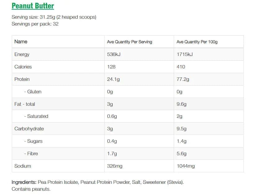 NZProtein Pea Isolate Protein - Image 2