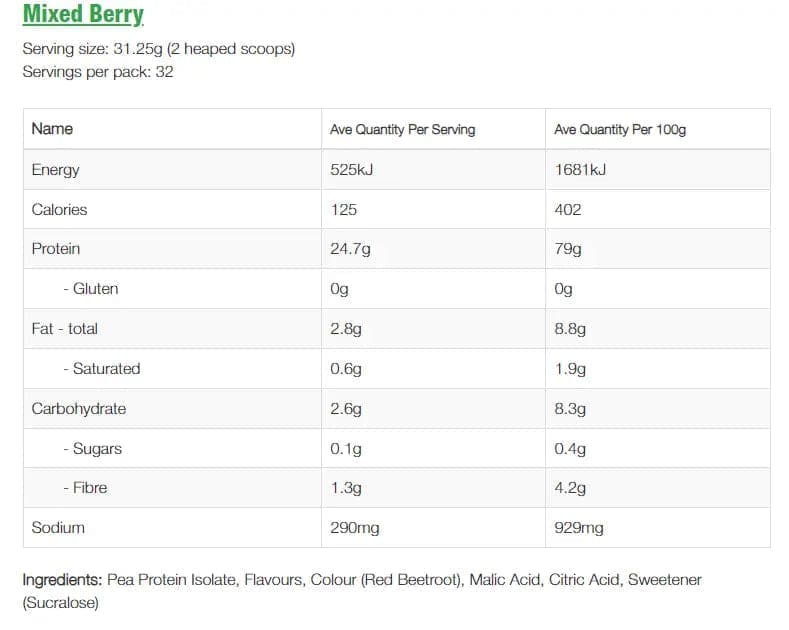 NZProtein Pea Isolate Protein - Image 5