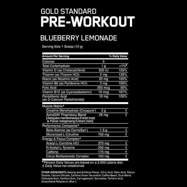 Optimum Nutrition Gold Pre-Workout - Image 2