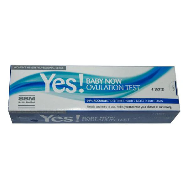 Yes! Baby Now Ovulation Test ( 4 tests in box)