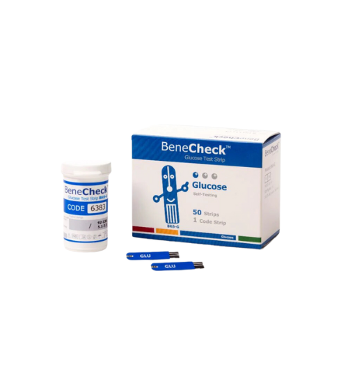 BeneCheck Glucose Test Strips 50